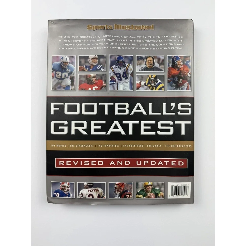Sports Illustrated Football's Greatest Revised & Updated Hardcover NFL History‎